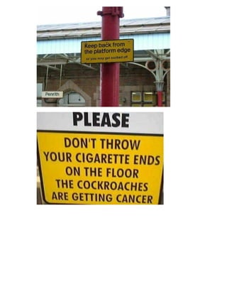 Crazy Andy Funny Signboards