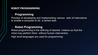 Robotics and Robot | PPT