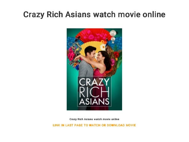 watch online crazy rich asian movie