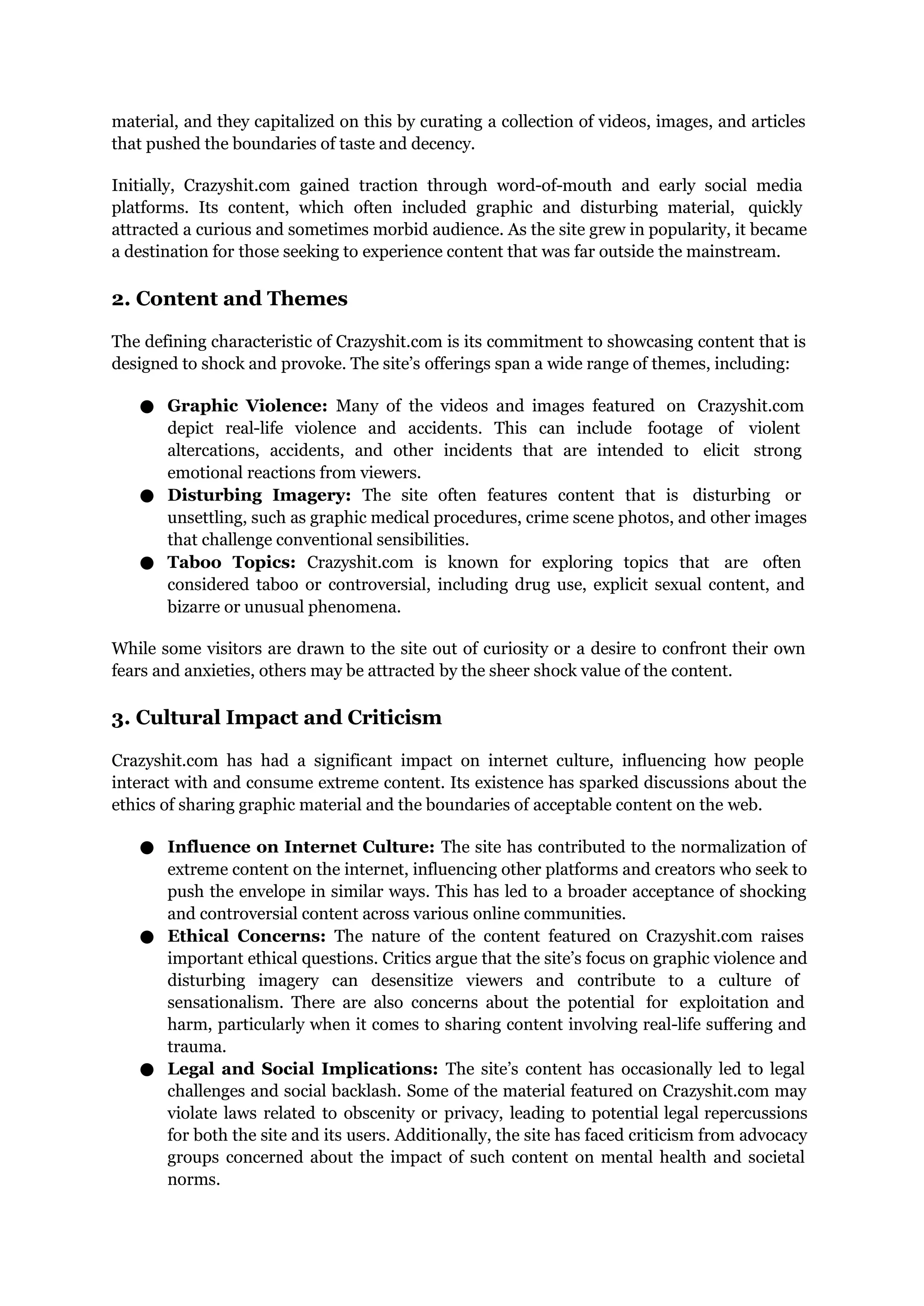 Crazyshit.com: Unveiling the Internet’s Most Shocking Content Hub | PDF
