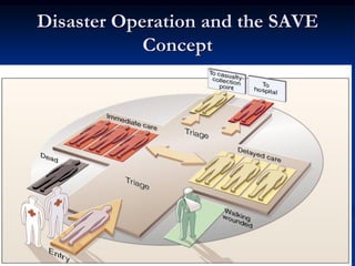 Disaster Operation and the SAVE
            Concept
 