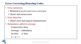Cyclic Redundancy check approach for Error Detection | PPT