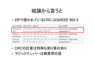 Crc32 Example CRC-32 | PDF
