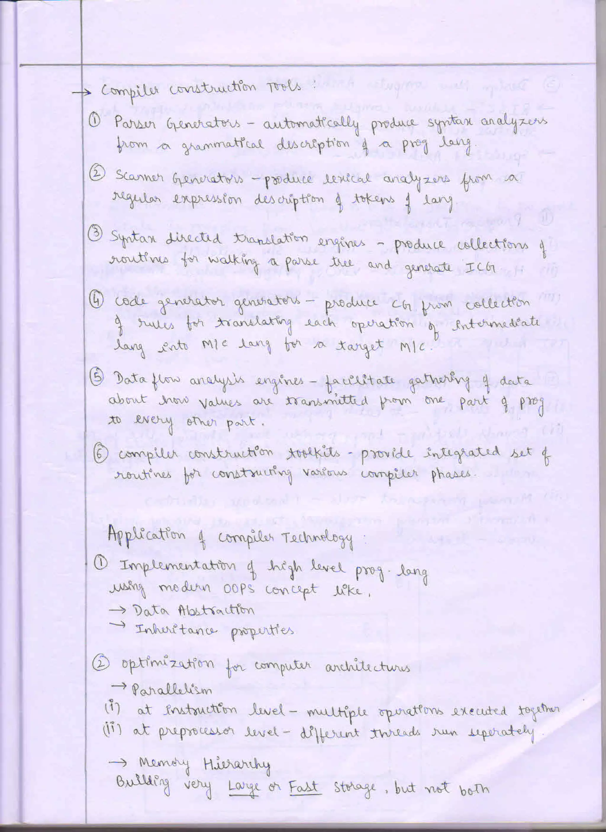 Prof Chethan Raj C, System software - compiler design