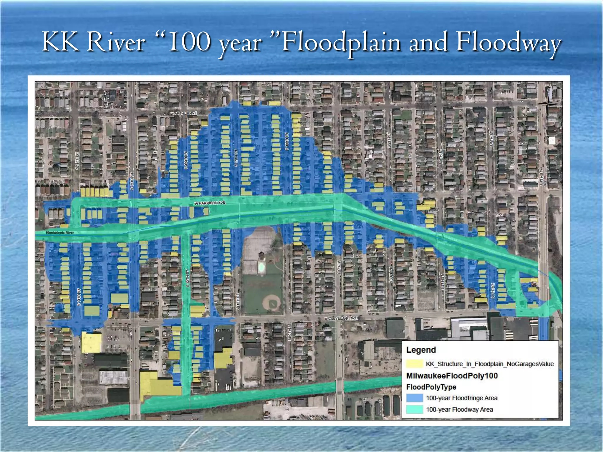 KK River “100 year ”Floodplain and Floodway
 
