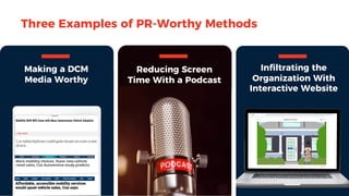 PR Worthy Techniques To Make Research Go Further | PDF