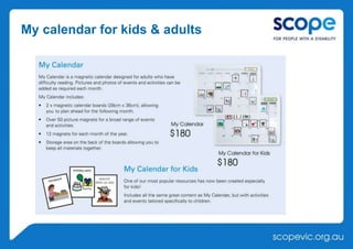 My calendar for kids & adults 
 