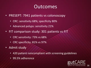 Colorectal Cancer Screening for Family Physicians - What's New | PPT