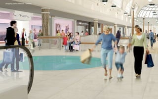 shopping centre interiors - Ukraine
 