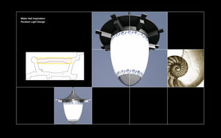 Water Hall Inspiration
Pendant Light Design
 