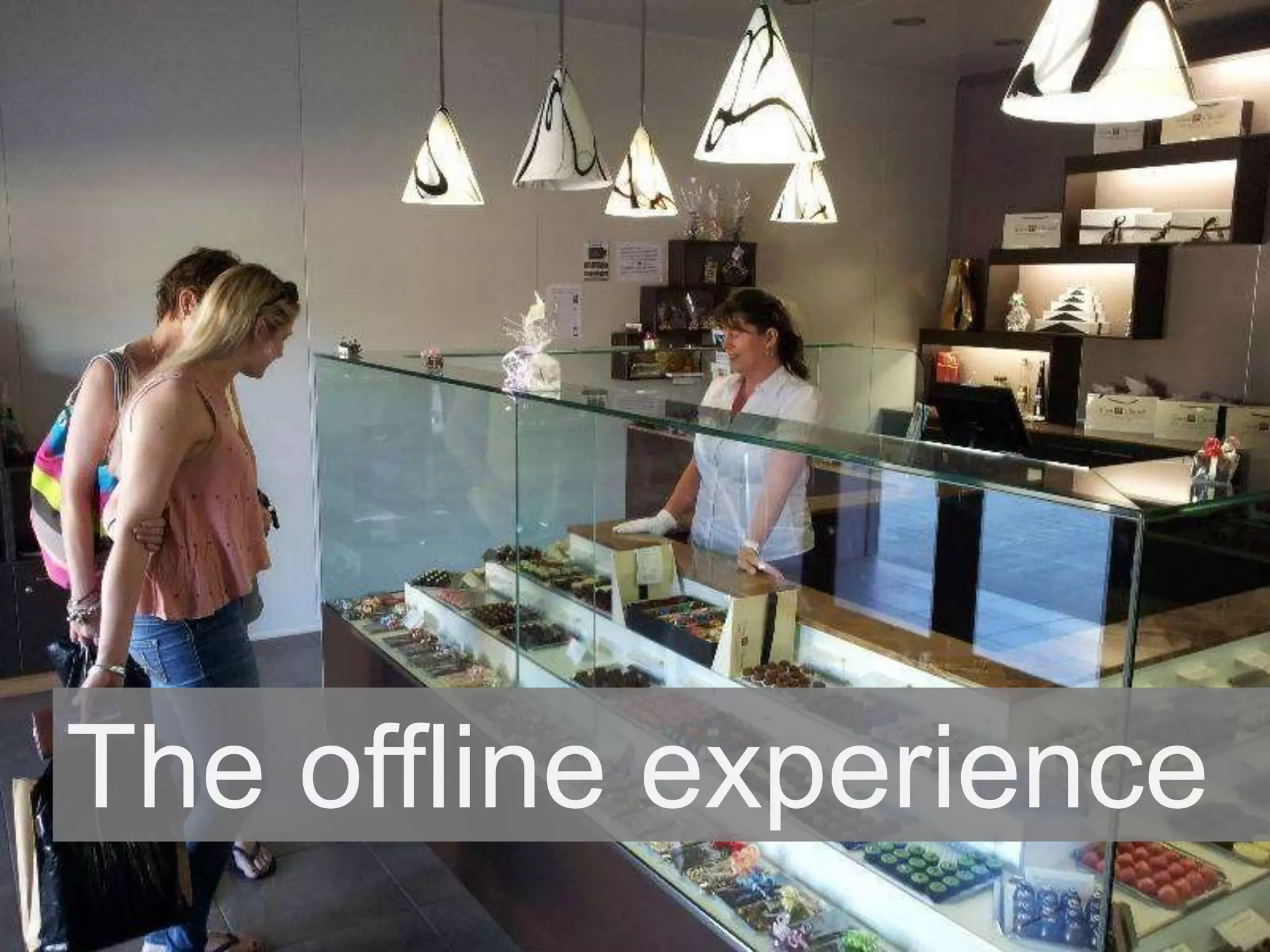 The offline experience
 