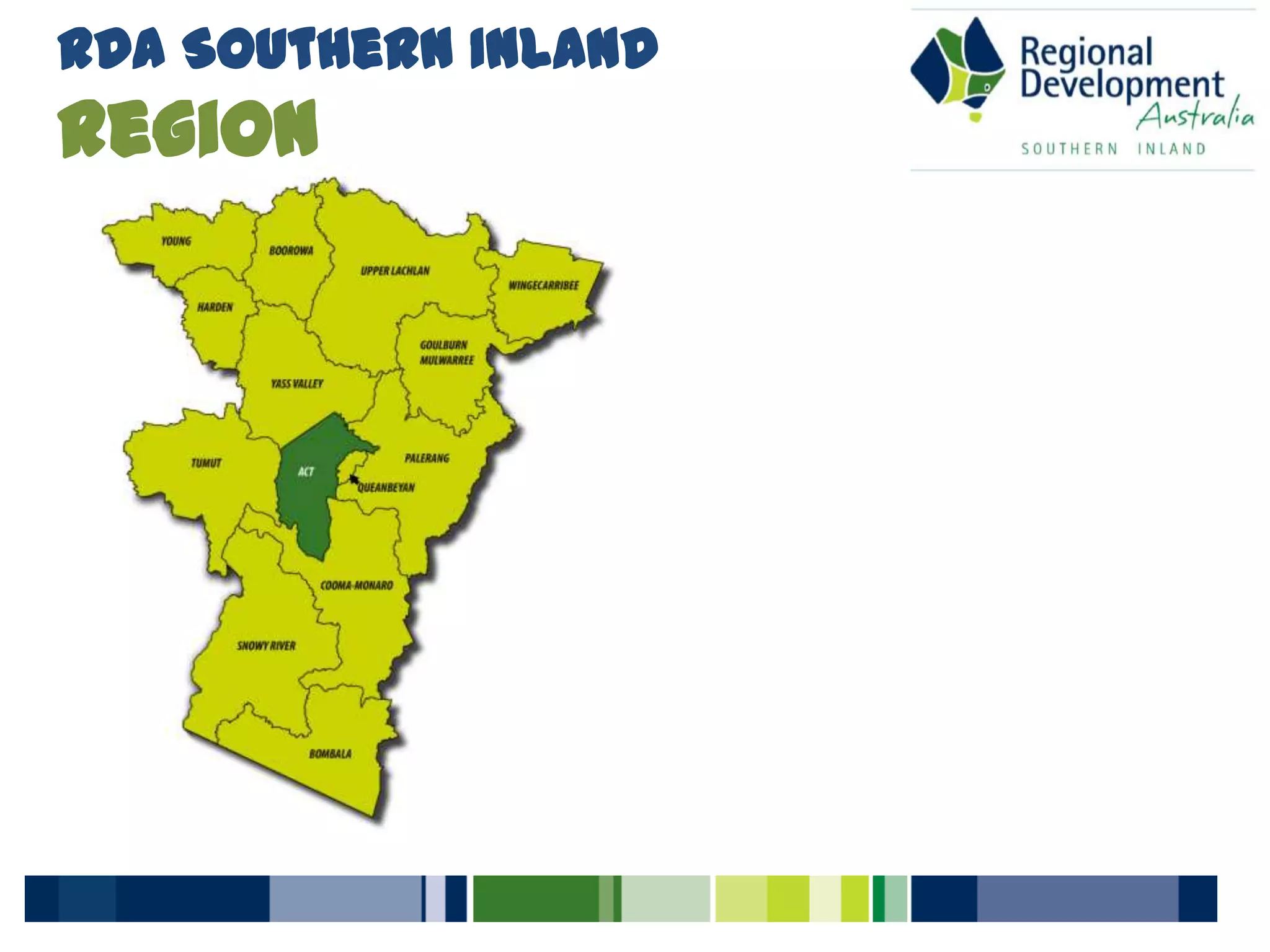 RDA Southern Inland
Region
 