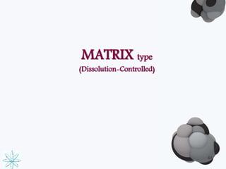 MATRIX type 
(Dissolution-Controlled) 
44 
 