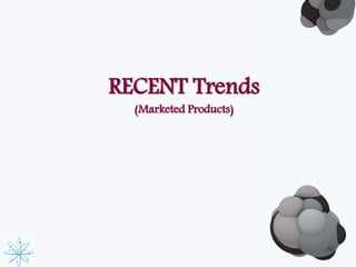 RECENT Trends 
(Marketed Products) 
66 
 
