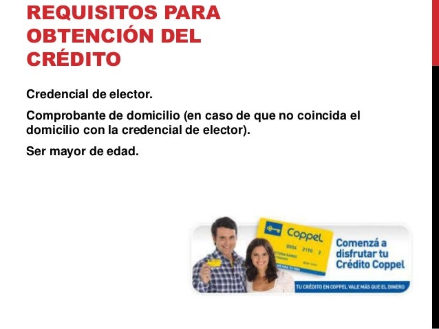 Requisitos Para Sacar Una Tarjeta En Coppel Tarjetas