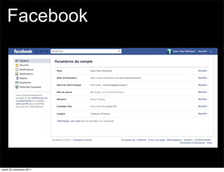 Facebook




mardi 22 novembre 2011
 