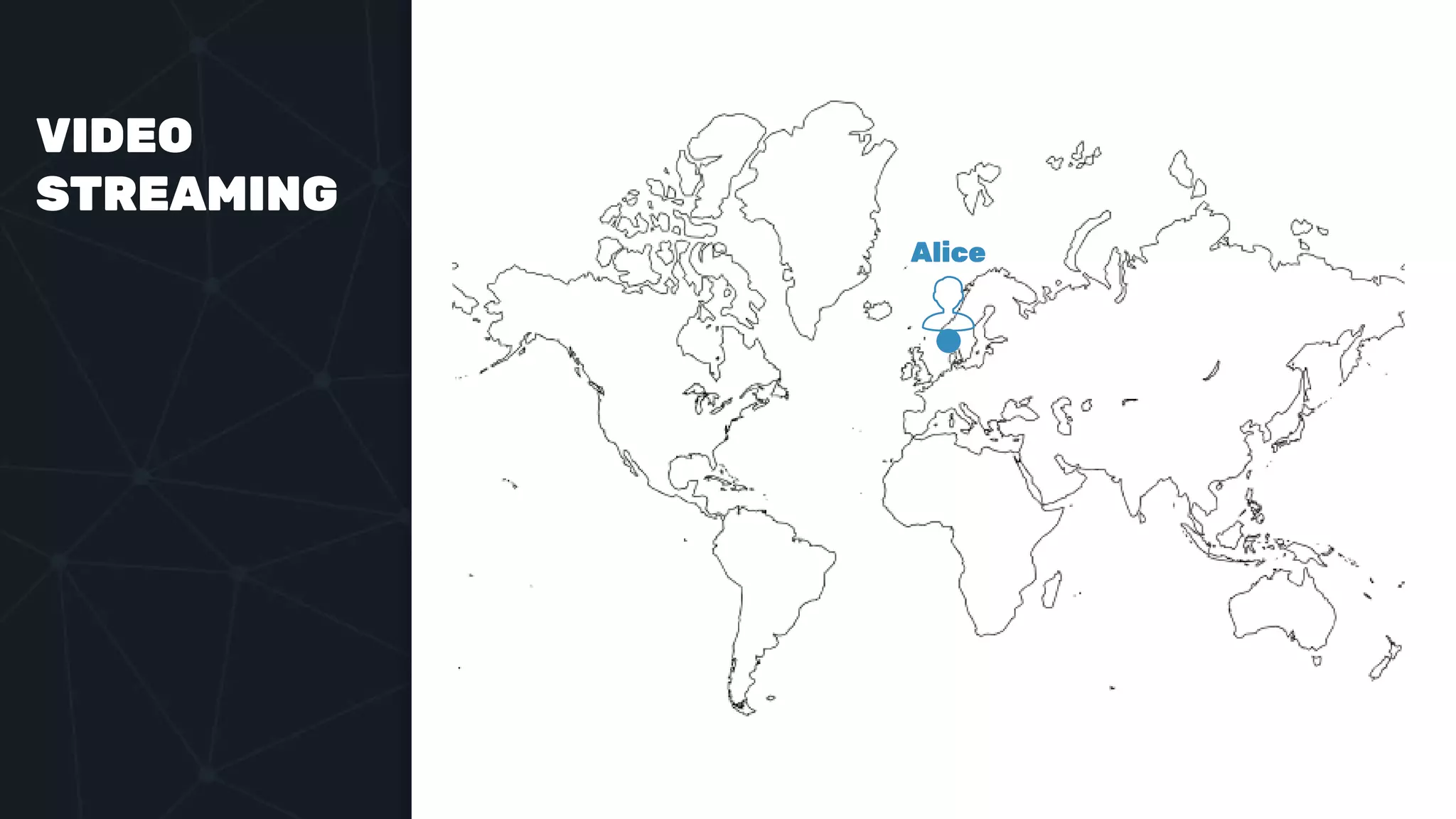 VIDEO
STREAMING
Alice
 