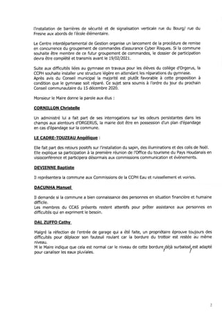 Cr du 10 décembre 2020