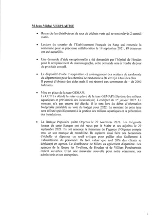 Cr du 30 septembre 2021