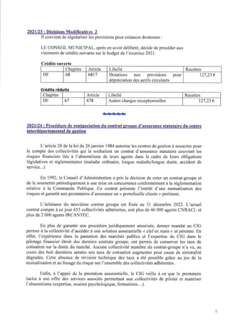 Cr du 30 septembre 2021