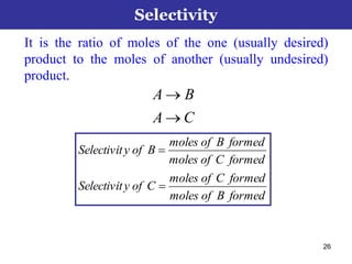 chemical reaction engineering | PDF