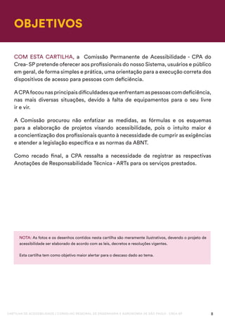 CREA-Cartilha-de-Acessibilidade do CREA SP | PDF