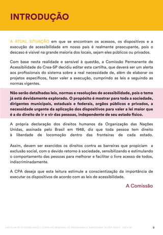 CREA-Cartilha-de-Acessibilidade do CREA SP | PDF