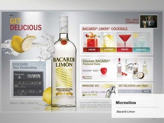 16 Micrositios ................................................................................ Bacardi Limon 