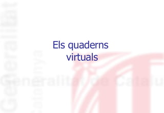 Els quaderns  virtuals 