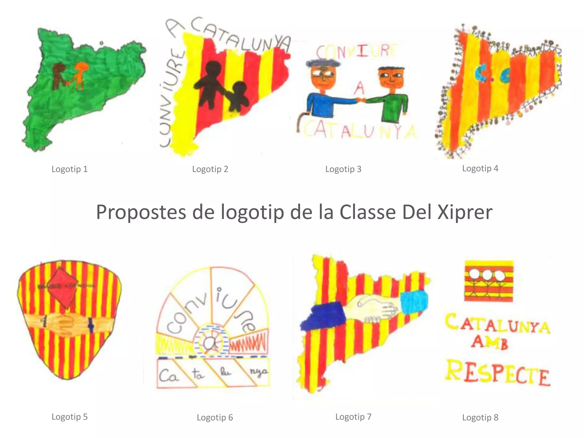 Logotip 3Logotip 2Logotip 1
Logotip 7Logotip 6Logotip 5
Logotip 4
Logotip 8
Propostes de logotip de la Classe Del Xiprer
 