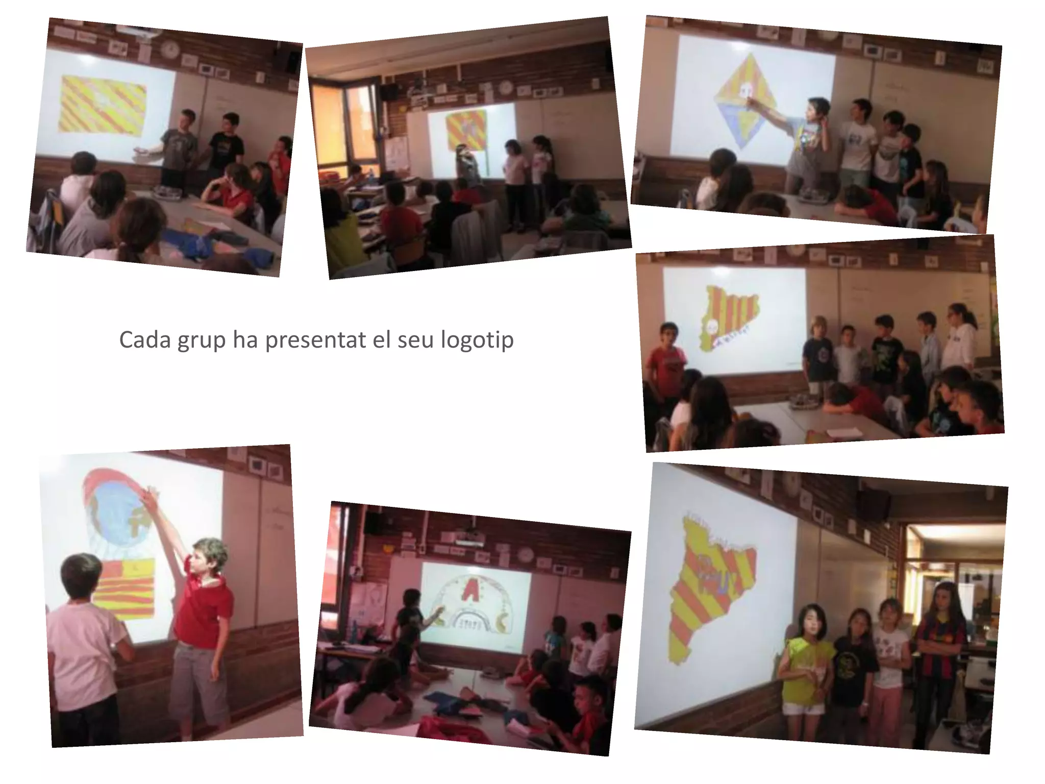 Cada grup ha presentat el seu logotip
 