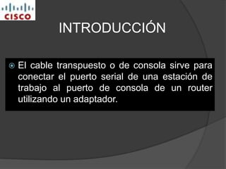 PASOS PARA LA CRACCIÓN DE UN CABLE DE CONSOLA