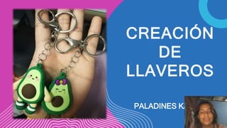 CREACIÓN
DE
LLAVEROS
PALADINES KATTY
 