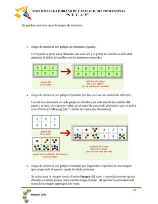 Creación de actividades