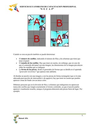 Creación de actividades