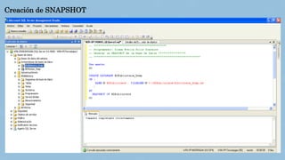 Creación de bases de datos en SQL Server
