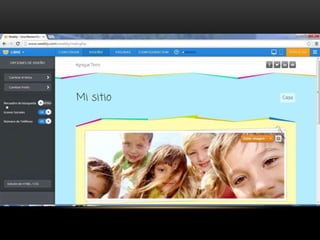 Creación de blog en weebly
