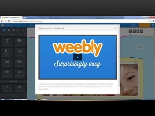 Creación de blog en weebly