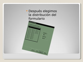 Creacin de formcvbscfbdfsulario