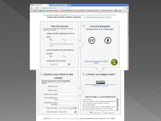 Creación de materiais propiedade intelectual