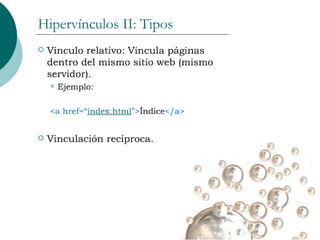 Creación de páginas web