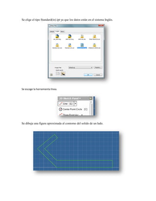 Inventor Reregistration Creación de pieza en inventor paso a paso | PDF