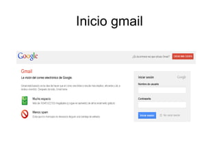Inicio gmail