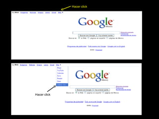 Hacer click Hacer click 