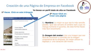 Creación pagina facebook empresa Slide 2
