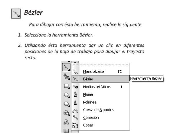 Creación y edición de trazos en CorelDRAW