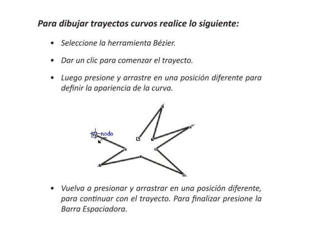 Creación y edición de trazos en CorelDRAW