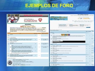 EJEMPLOS DE FORO 