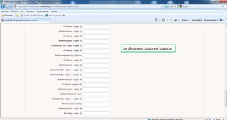 Lo dejamos todo en blanco.