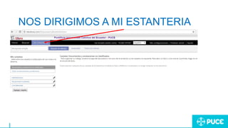 NOS DIRIGIMOS A MI ESTANTERIA
 